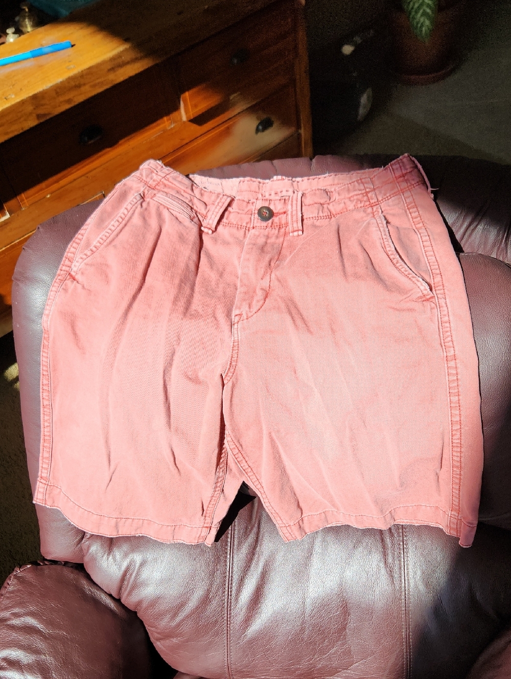 ClassicAmerican Eagle Outfitters "Longer Length" Coral Bermudas Sz 30100% Cotton